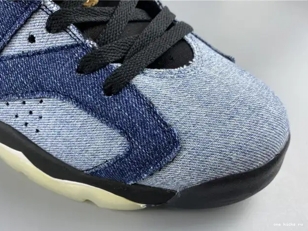 Chep Onekick Jordan Washed Denim CT5350-401 Air 6 0514
